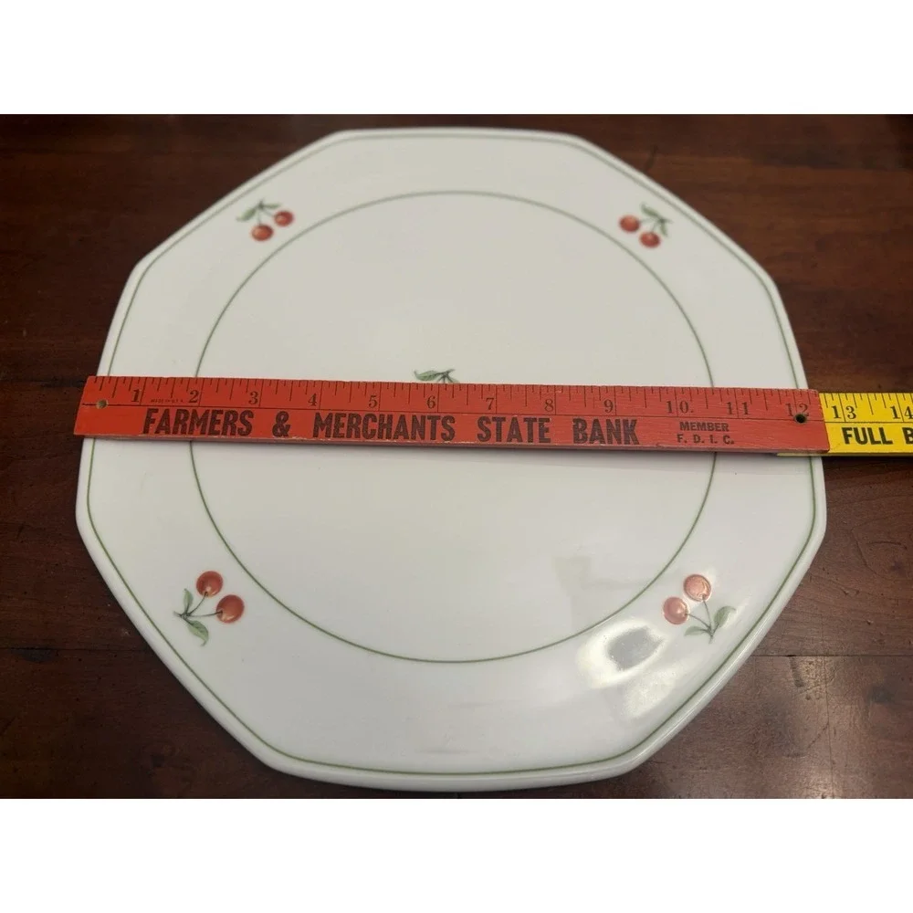 Vintage Villeroy & Boch Cherry Serving Platter 12.75